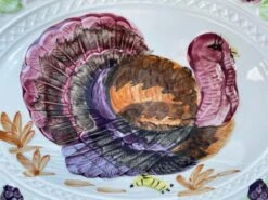 Vintage Colorful Ceramic Turkey Platter 14 Vintage Colorful Ceramic Turkey Platter -Lenox Shop vintage colorful ceramic turkey platter 5822