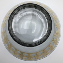 Vintage Culver Gold And Emerald Green Bowl And Platter - Set Of 2 -Lenox Shop vintage culver gold and emerald green bowl and platter set of 2 2199