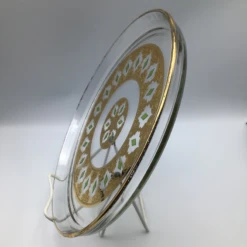 Vintage Culver Gold And Emerald Green Bowl And Platter - Set Of 2 -Lenox Shop vintage culver gold and emerald green bowl and platter set of 2 4008