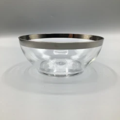Vintage Dorothy Thorpe Platinum Band 6 Inch Salad Bowls - Set Of 10 -Lenox Shop vintage dorothy thorpe platinum band 6 inch salad bowls set of 10 2176