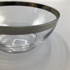 Vintage Dorothy Thorpe Platinum Band 6 Inch Salad Bowls - Set Of 10 -Lenox Shop vintage dorothy thorpe platinum band 6 inch salad bowls set of 10 6855