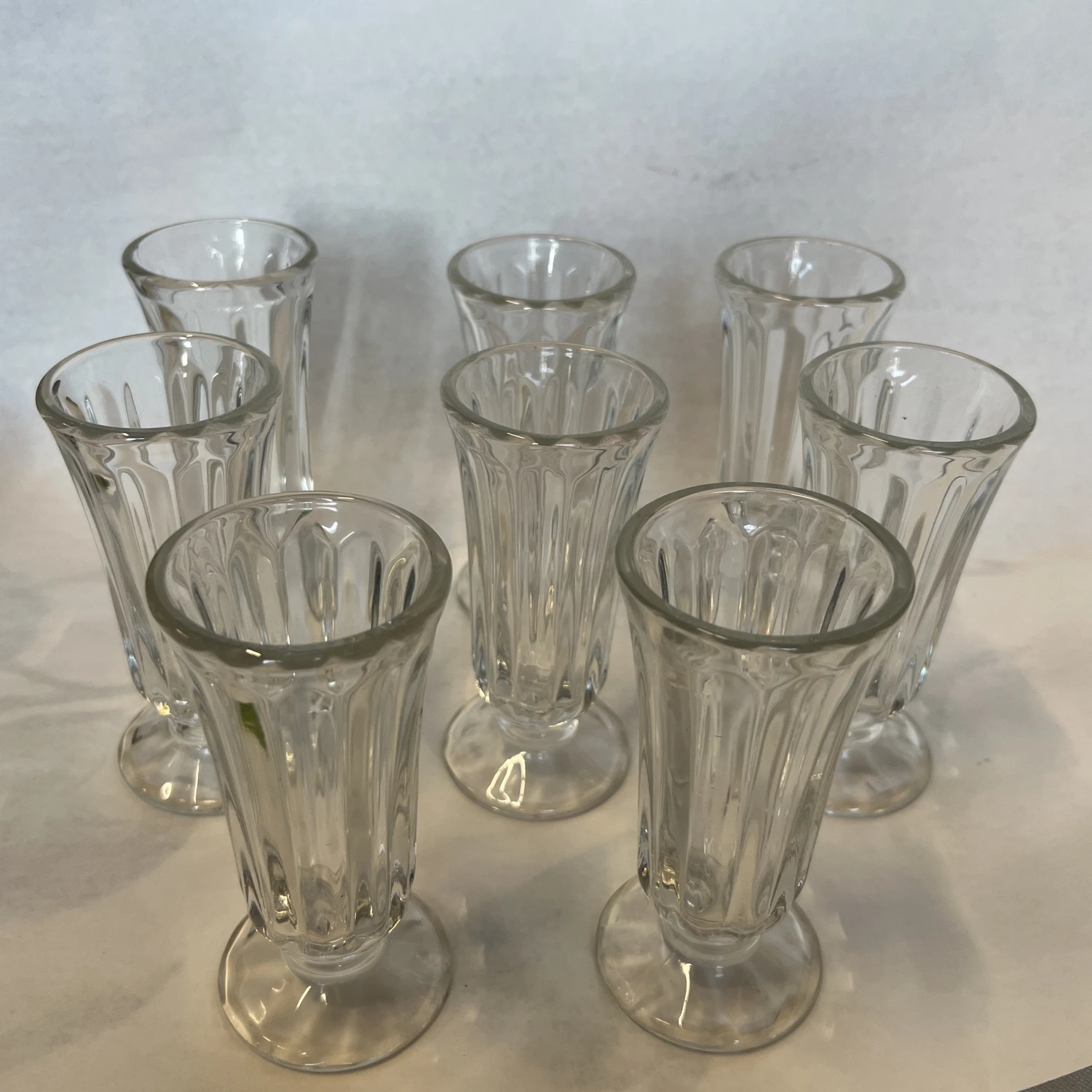 Vintage Dorothy Thorpe Style Ice Cream Cup Collection- Set Of 8 4 Vintage Dorothy Thorpe Style Ice Cream Cup Collection- Set Of 8 - Image 2