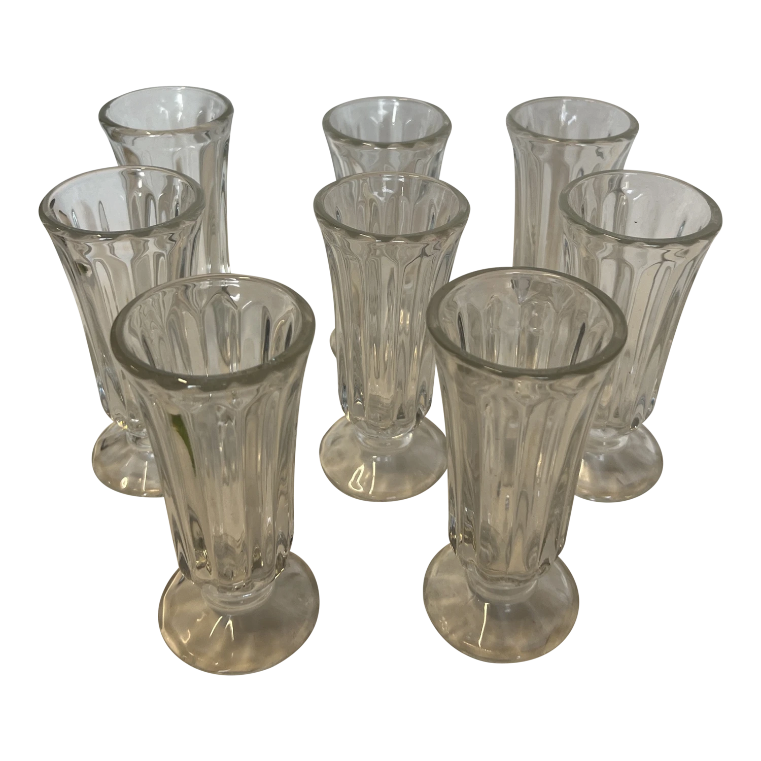 Vintage Dorothy Thorpe Style Ice Cream Cup Collection- Set Of 8 3 Vintage Dorothy Thorpe Style Ice Cream Cup Collection- Set Of 8