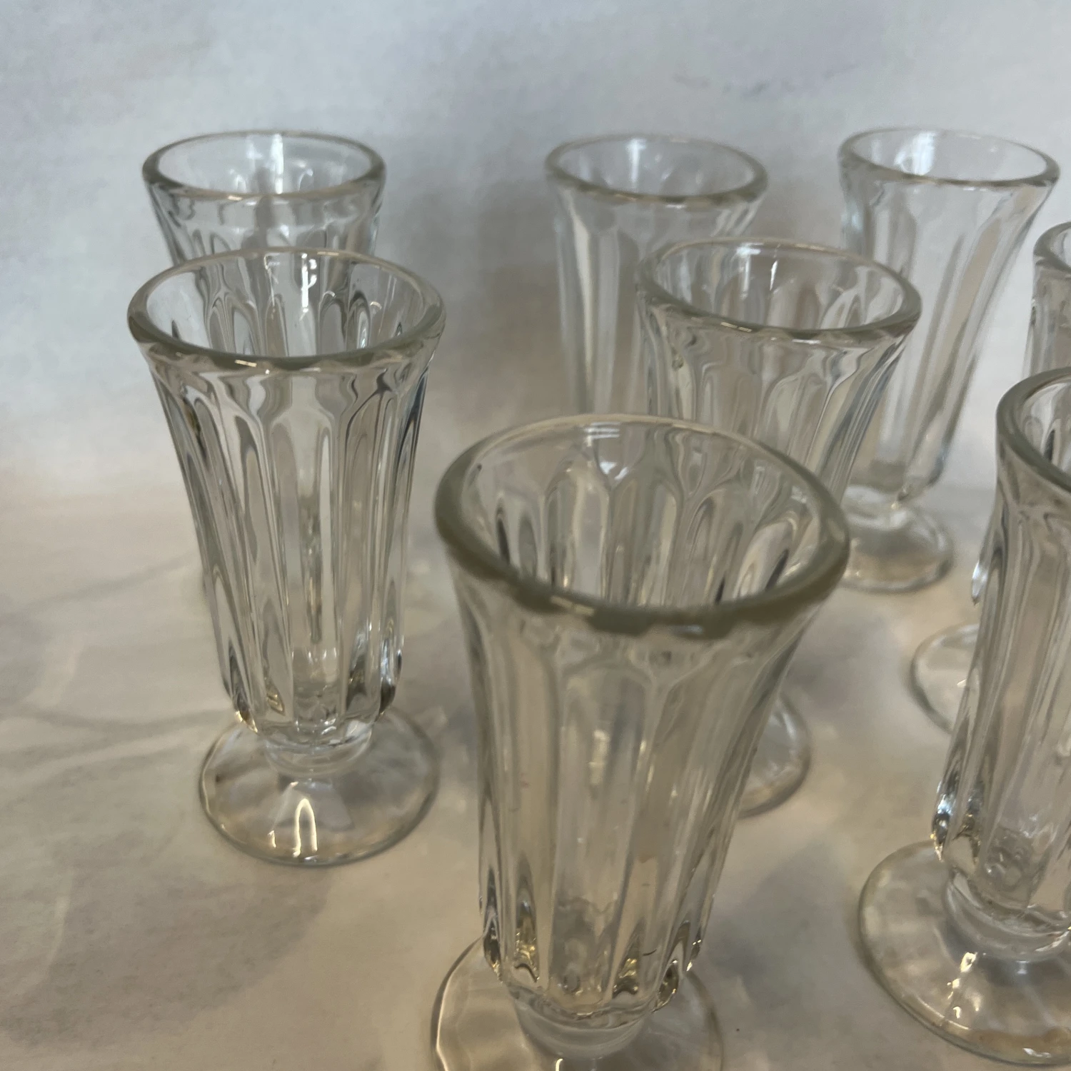 Vintage Dorothy Thorpe Style Ice Cream Cup Collection- Set Of 8 6 Vintage Dorothy Thorpe Style Ice Cream Cup Collection- Set Of 8 - Image 4