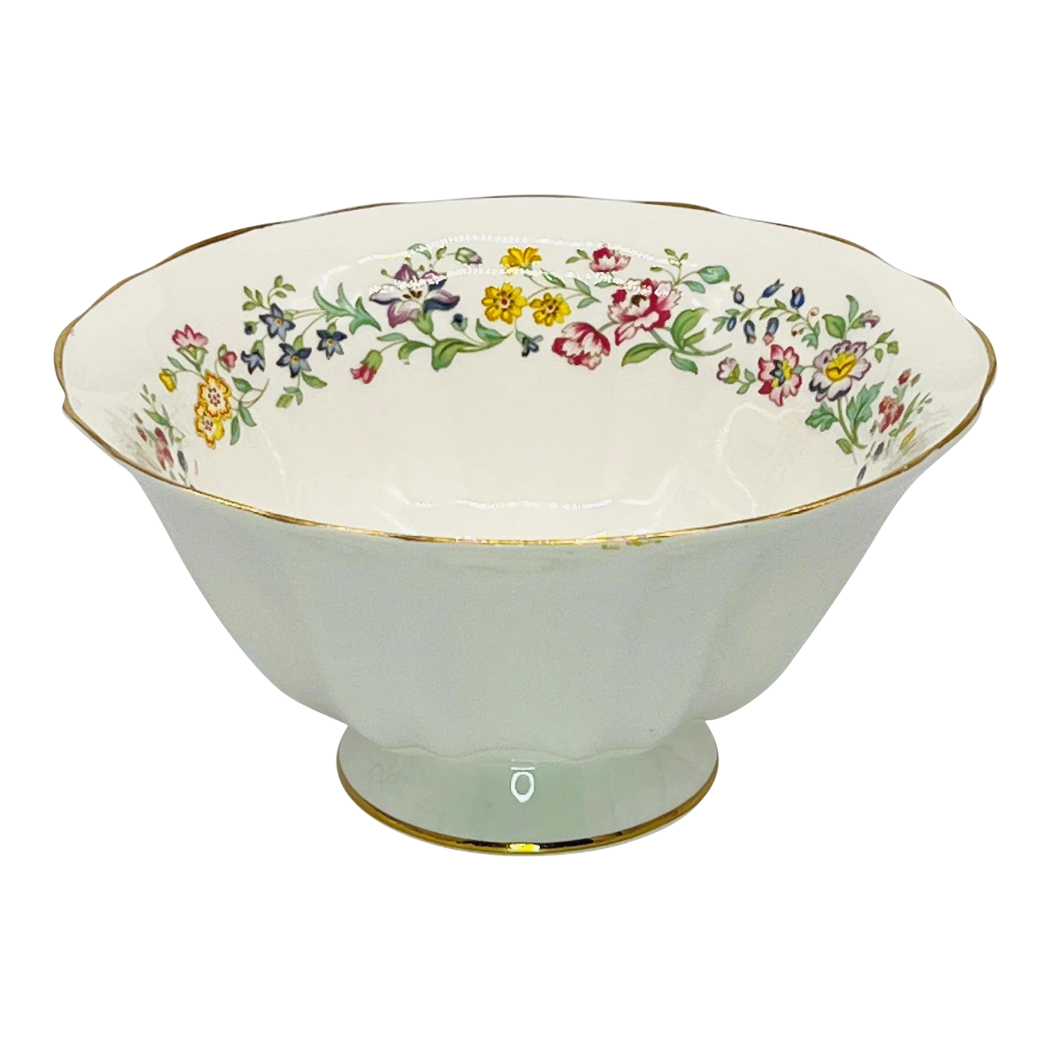 Vintage English Royal Kent Staffordshire Bone China Bowl 3 Vintage English Royal Kent Staffordshire Bone China Bowl