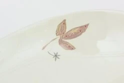Vintage Eva Zeisel Hallcraft Ceramic Terdrop Bowl With Butterfly, Flower, And Leaf -Lenox Shop vintage eva zeisel hallcraft ceramic terdrop bowl with butterfly flower and leaf 5656