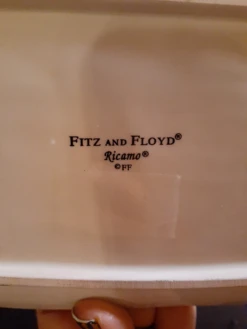 Vintage Fitz & Floyd Give Thanks Platters- Set Of 2 -Lenox Shop vintage fitz and floyd give thanks platters set of 2 1085