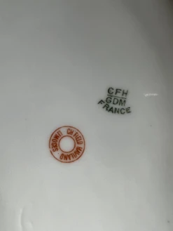 Vintage French Haviland Limoges Blue Floral Covered Serving Dish -Lenox Shop vintage french haviland limoges blue floral covered serving dish 7860