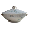 Vintage French Haviland Limoges Blue Floral Gilded Soup Tureen With Lid -Lenox Shop vintage french haviland limoges blue floral gilded soup tureen with lid 6698