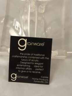 Vintage Grainware Acrylic Fruit Serving Tray New With Tagsp -Lenox Shop vintage grainware acrylic fruit serving tray new with tagsp 4804