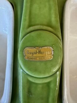 Vintage Green Royal Haeger Mid-Century Gondola Serving Dish For Dips -Lenox Shop vintage green royal haeger mid century gondola serving dish for dips 9010