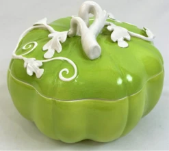 Vintage Mottahedeh Pumpkin Porcelain LIdded Tureen -Lenox Shop vintage mottahedeh pumpkin porcelain lidded tureen 7779