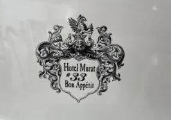 Vintage Platter From Hotel Murat, “#33” Paris -Lenox Shop vintage platter from hotel murat 33 paris 1635