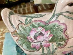 Vintage Porcelain Pink Floral Duck Tureen 14 Vintage Porcelain Pink Floral Duck Tureen -Lenox Shop vintage porcelain pink floral duck tureen 7476