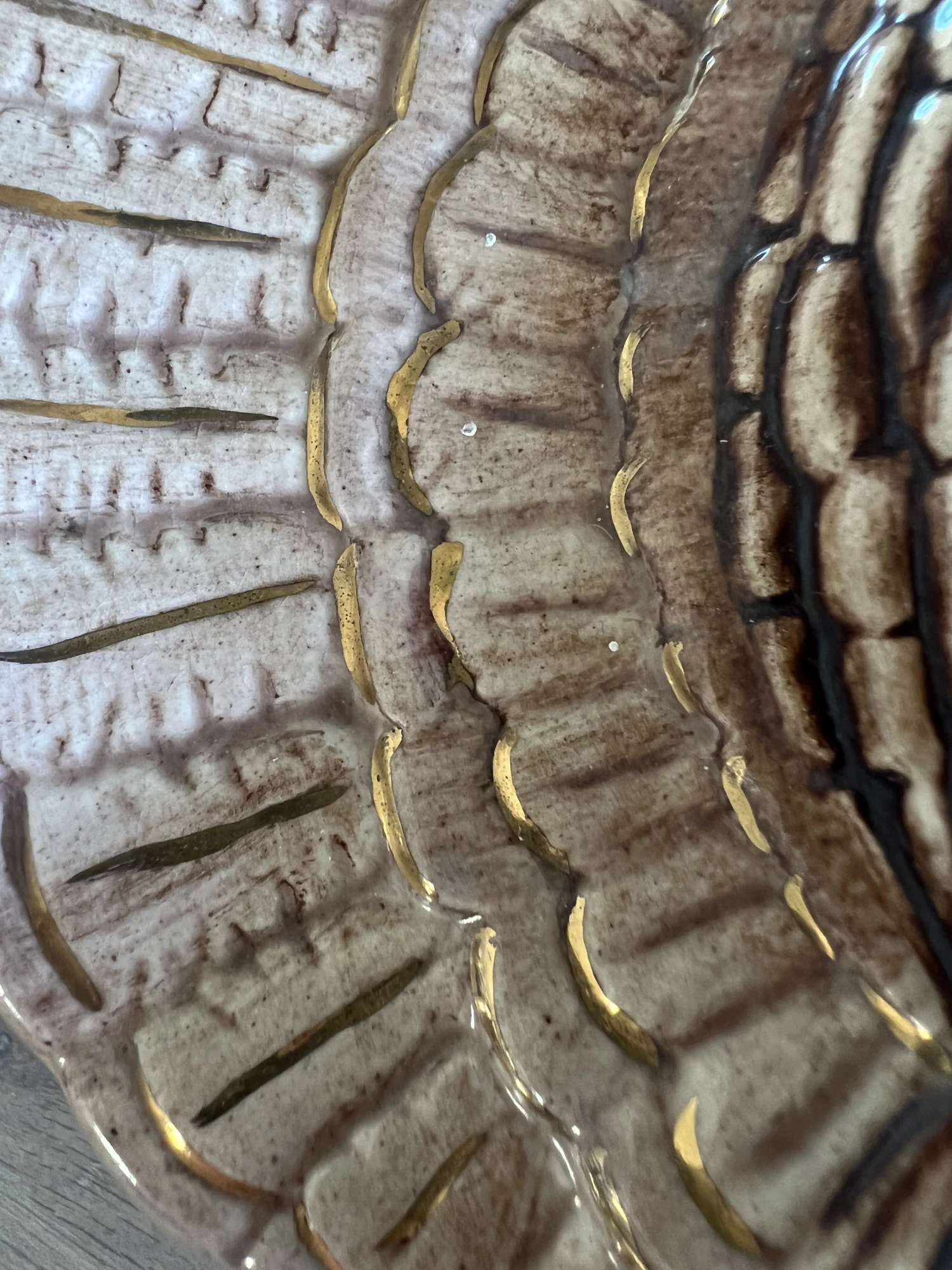 Vintage Turkey Covered Dish Or Cookie Jar 8 Vintage Turkey Covered Dish Or Cookie Jar - Image 6