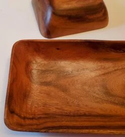 Vintage Wooden Bread Bowl Set- 2 Pieces -Lenox Shop vintage wooden bread bowl set 2 pieces 5403