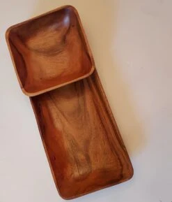 Vintage Wooden Bread Bowl Set- 2 Pieces -Lenox Shop vintage wooden bread bowl set 2 pieces 6178