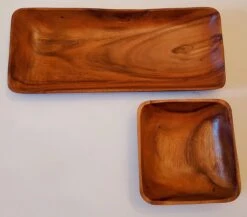 Vintage Wooden Bread Bowl Set- 2 Pieces -Lenox Shop vintage wooden bread bowl set 2 pieces 7929