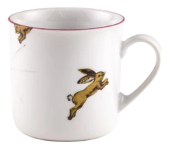 Wine Red Porcelain Collection Cup From Litolff, 1946